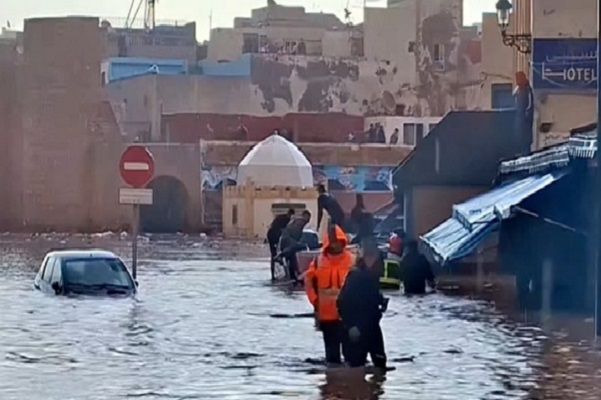 ارتفاع مهول في حصيلة فيضانات اسفي