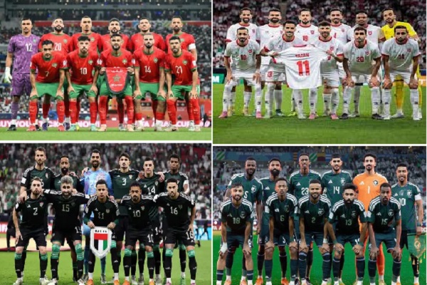 مواجهة مغربية أردنية في نهائي النسخة الحادية عشرة من بطولة كأس العرب لكرة القدم