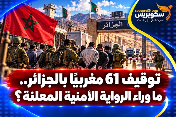 توقيف 61 مغربيًا بالجزائر.. ما وراء الرواية الأمنية المعلنة؟