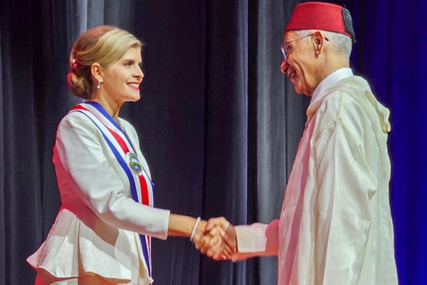 رئيس مجلس النواب يمثل جلالة الملك في حفل تنصيب رئيسة جمهورية كوستاريكا